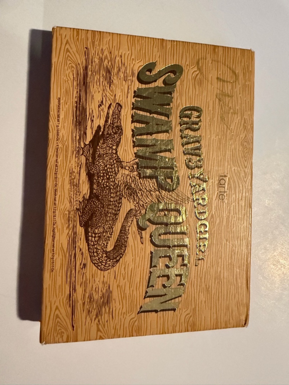 tarte Swamp Queen Reptile-Themed Palette with Green and Gold Accents